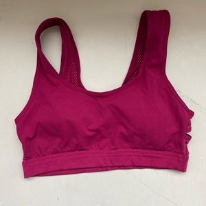 Alphalete Deep Red Bra